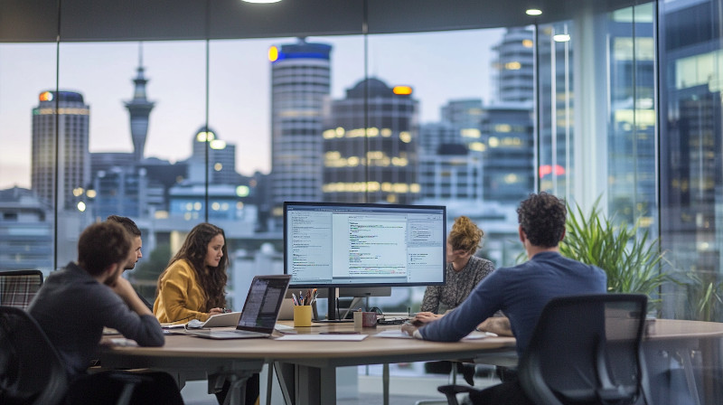 Auckland Skyline - DevCentre Offices